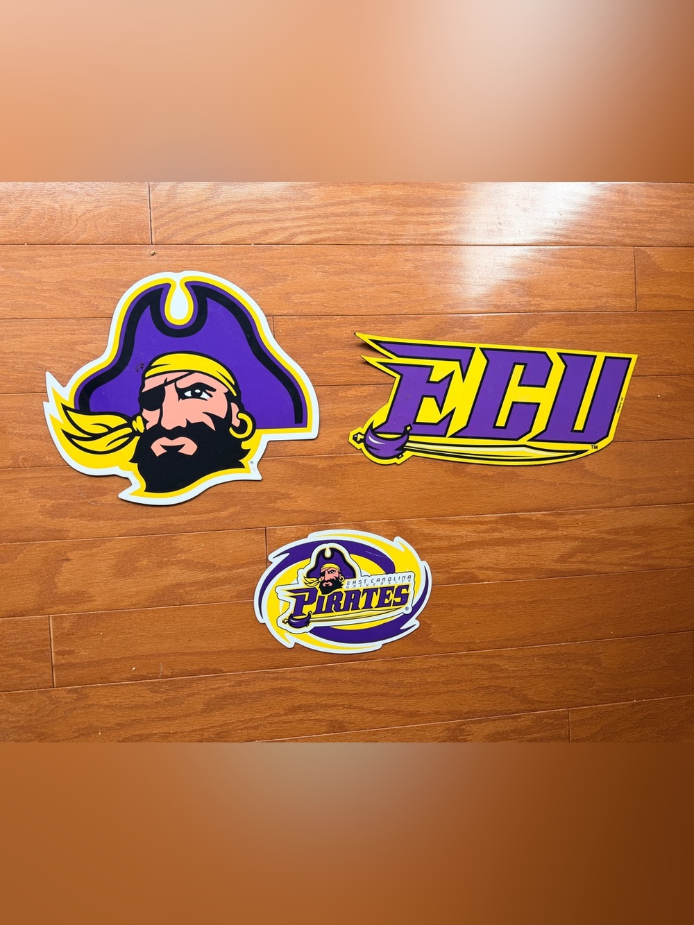 Purple & Gold Pirates Decal Set